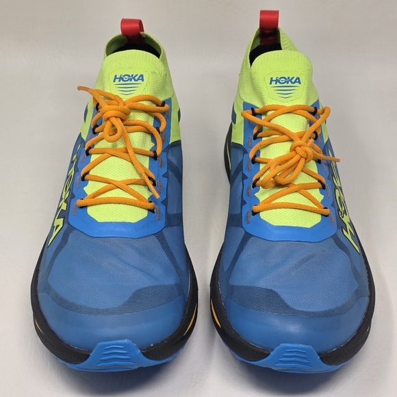 Hoka One One Zinal 2 Sneakers Diva Blue Lettuce Men\'s Size 12D 1141491 DBLL New main image 9